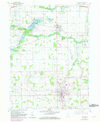 Download a high-resolution, GPS-compatible USGS topo map for Lagrange, IN (1982 edition)