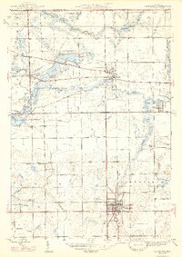 1947 Map of Lagrange