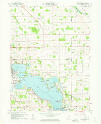 Download a high-resolution, GPS-compatible USGS topo map for Lake Wawasee, IN (1963 edition)