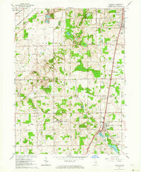 Download a high-resolution, GPS-compatible USGS topo map for Lakeville, IN (1964 edition)