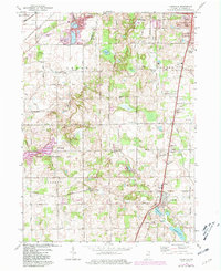 Download a high-resolution, GPS-compatible USGS topo map for Lakeville, IN (1981 edition)