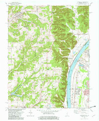 Download a high-resolution, GPS-compatible USGS topo map for Lanesville, IN (1982 edition)