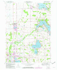 Download a high-resolution, GPS-compatible USGS topo map for Leesburg, IN (1982 edition)