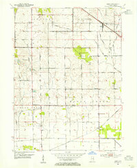 preview thumbnail of historical topo map of Lake County, IN in 1953