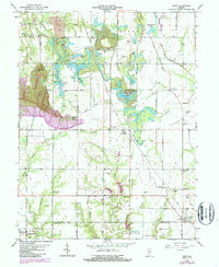 Download a high-resolution, GPS-compatible USGS topo map for Lewis, IN (1987 edition)
