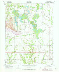 Download a high-resolution, GPS-compatible USGS topo map for Lewis, IN (1973 edition)