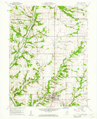 Download a high-resolution, GPS-compatible USGS topo map for Liberty, IN (1961 edition)