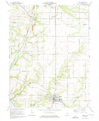 Download a high-resolution, GPS-compatible USGS topo map for Liberty, IN (1975 edition)