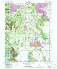 Download a high-resolution, GPS-compatible USGS topo map for Linton, IN (1987 edition)