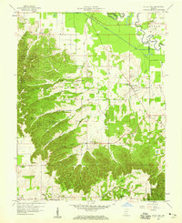 Download a high-resolution, GPS-compatible USGS topo map for Little York, IN (1969 edition)