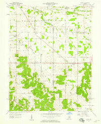 Download a high-resolution, GPS-compatible USGS topo map for Livonia, IN (1958 edition)