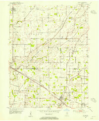Download a high-resolution, GPS-compatible USGS topo map for Lizton, IN (1954 edition)