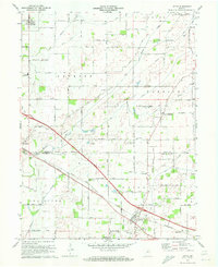 Download a high-resolution, GPS-compatible USGS topo map for Lizton, IN (1972 edition)