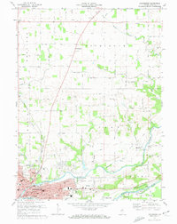 Download a high-resolution, GPS-compatible USGS topo map for Logansport, IN (1974 edition)
