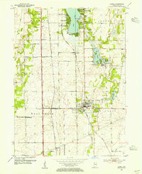Download a high-resolution, GPS-compatible USGS topo map for Lowell, IN (1955 edition)