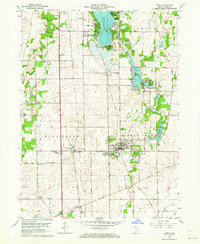 Download a high-resolution, GPS-compatible USGS topo map for Lowell, IN (1964 edition)