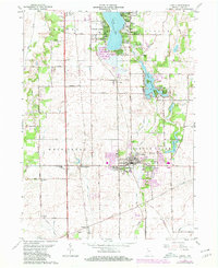 Download a high-resolution, GPS-compatible USGS topo map for Lowell, IN (1980 edition)