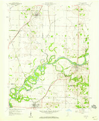 Download a high-resolution, GPS-compatible USGS topo map for Lyons, IN (1959 edition)