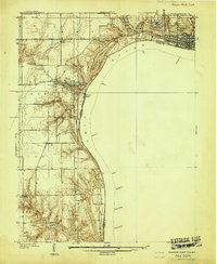 preview thumbnail of historical topo map of Jefferson County, IN in 1939