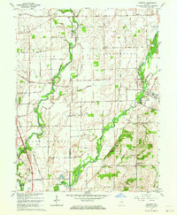 Download a high-resolution, GPS-compatible USGS topo map for Marietta, IN (1973 edition)