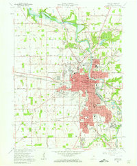 Download a high-resolution, GPS-compatible USGS topo map for Marion, IN (1963 edition)