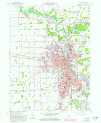 Download a high-resolution, GPS-compatible USGS topo map for Marion, IN (1982 edition)