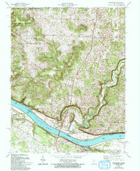 Download a high-resolution, GPS-compatible USGS topo map for Mauckport, IN (1994 edition)