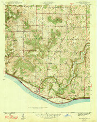 Download a high-resolution, GPS-compatible USGS topo map for Mauckport, IN (1947 edition)