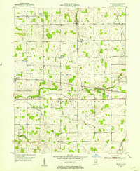 Download a high-resolution, GPS-compatible USGS topo map for Maxville, IN (1953 edition)