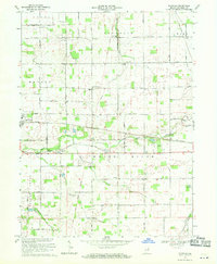 Download a high-resolution, GPS-compatible USGS topo map for Maxville, IN (1970 edition)