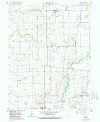 Download a high-resolution, GPS-compatible USGS topo map for Mays, IN (1988 edition)
