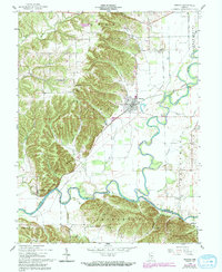 Download a high-resolution, GPS-compatible USGS topo map for Medora, IN (1994 edition)