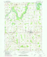 Download a high-resolution, GPS-compatible USGS topo map for Mentone, IN (1980 edition)