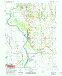Download a high-resolution, GPS-compatible USGS topo map for Merom, IN (1983 edition)