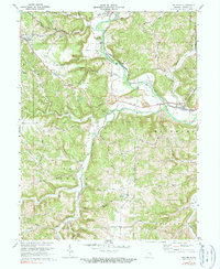Download a high-resolution, GPS-compatible USGS topo map for Metamora, IN (1990 edition)