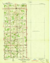 1940 Map of Metz