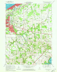 Download a high-resolution, GPS-compatible USGS topo map for Michigan City East, IN (1971 edition)