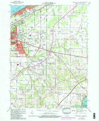 Download a high-resolution, GPS-compatible USGS topo map for Michigan City East, IN (1981 edition)