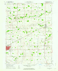 Download a high-resolution, GPS-compatible USGS topo map for Michigantown, IN (1962 edition)