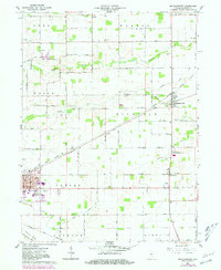 Download a high-resolution, GPS-compatible USGS topo map for Michigantown, IN (1981 edition)