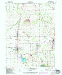 Download a high-resolution, GPS-compatible USGS topo map for Milford, IN (1994 edition)