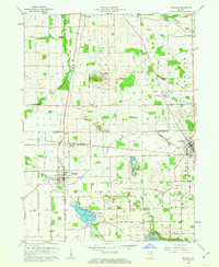 Download a high-resolution, GPS-compatible USGS topo map for Milford, IN (1963 edition)