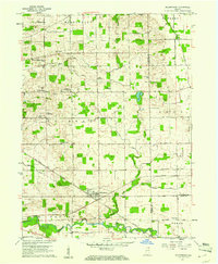 Download a high-resolution, GPS-compatible USGS topo map for Millersburg, IN (1961 edition)