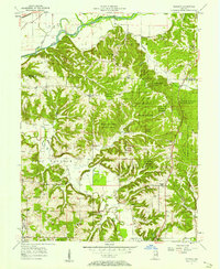 Download a high-resolution, GPS-compatible USGS topo map for Modesto, IN (1968 edition)