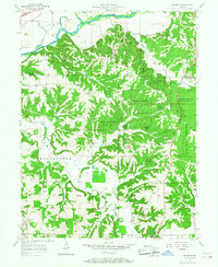 Download a high-resolution, GPS-compatible USGS topo map for Modesto, IN (1958 edition)