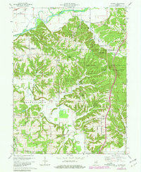 Download a high-resolution, GPS-compatible USGS topo map for Modesto, IN (1981 edition)