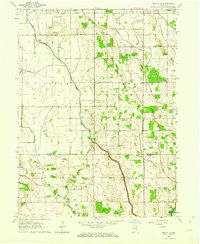 Download a high-resolution, GPS-compatible USGS topo map for Monon NE, IN (1963 edition)