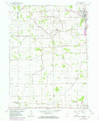 Download a high-resolution, GPS-compatible USGS topo map for Monon, IN (1980 edition)