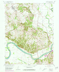 Download a high-resolution, GPS-compatible USGS topo map for Monroe City, IN (1981 edition)