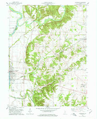 Download a high-resolution, GPS-compatible USGS topo map for Montezuma, IN (1978 edition)